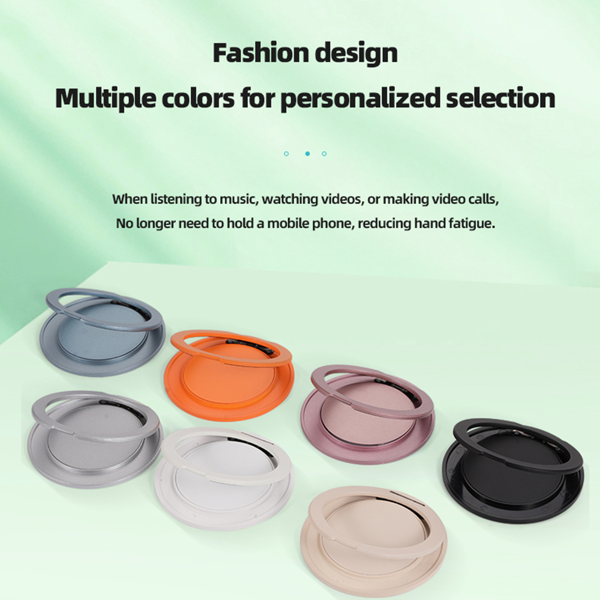 Phone Accessories And Gadgets - Multifunctional Portable Rotable Phone Stand Back