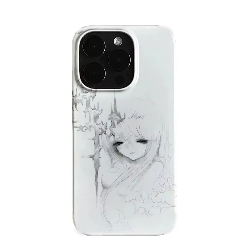 Phone Accessories For Girls - Luxury Ins Cute Girl Angel Jelly