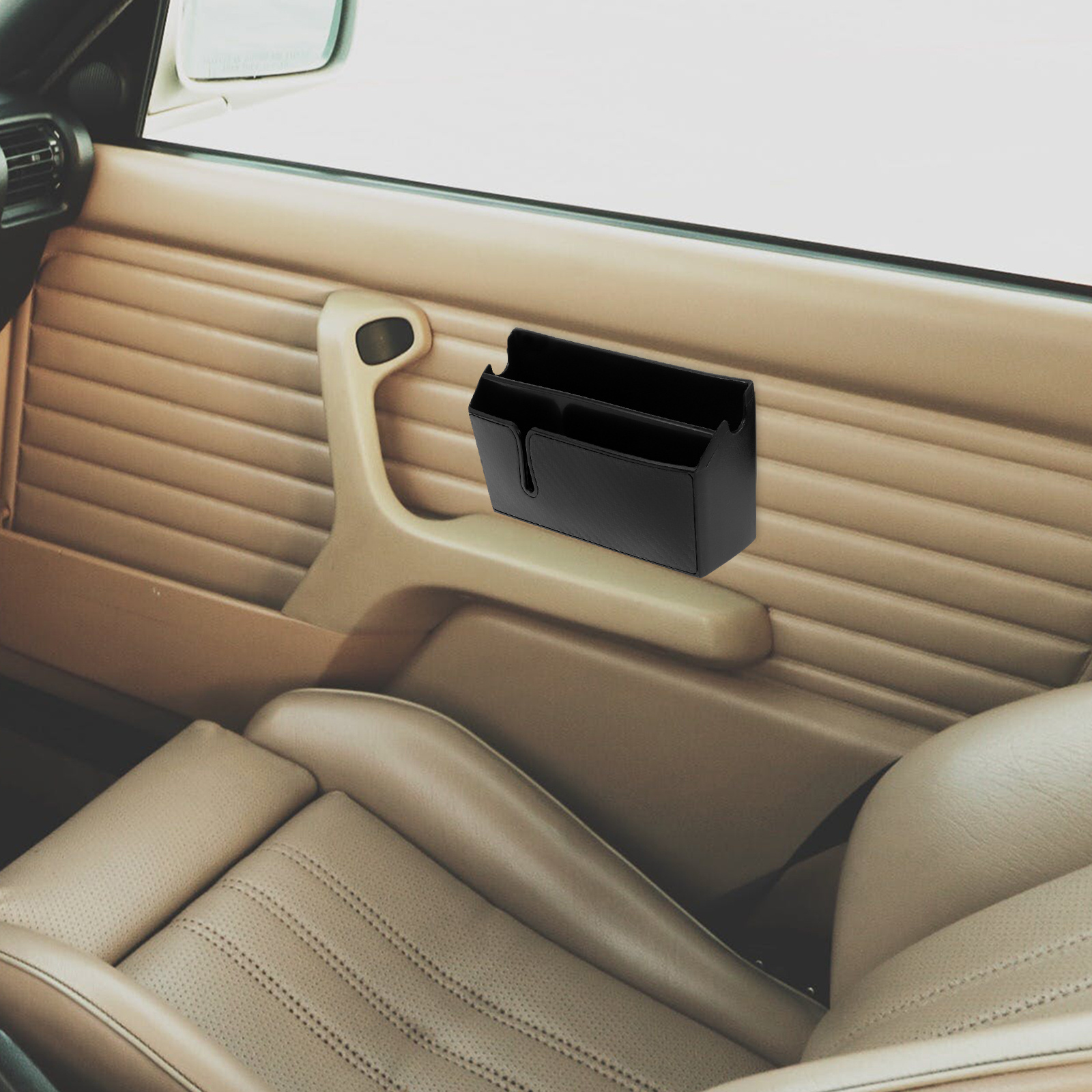 2Pcs Durable PVC Car Organizer – Phone Accessories Design Bewertung und Preis