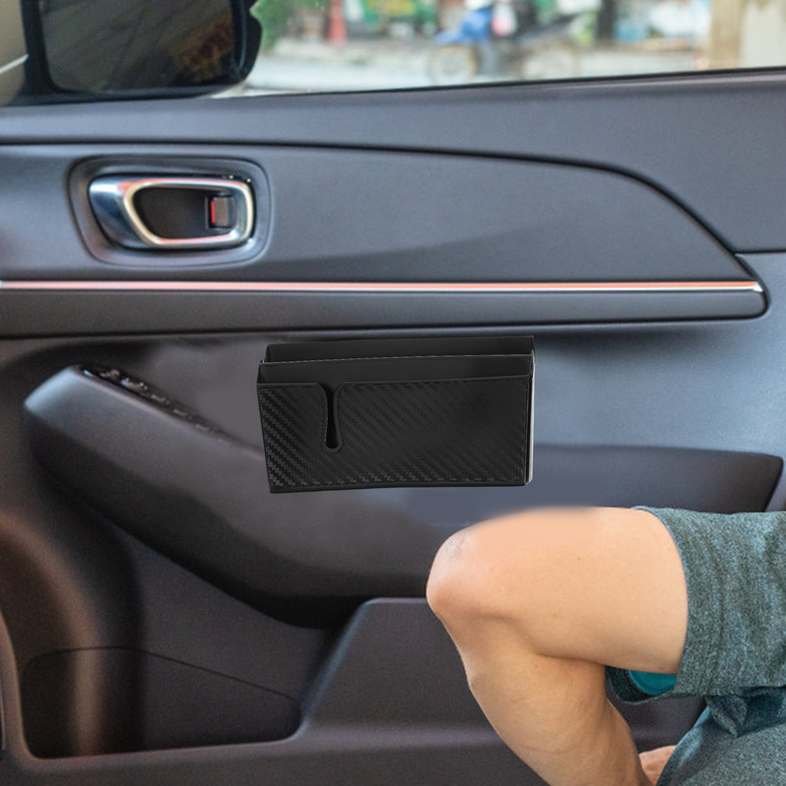 2Pcs Durable PVC Car Organizer – Phone Accessories Design Bewertung und Preis