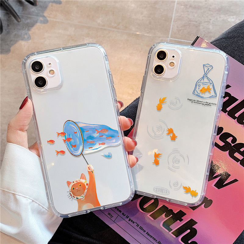 Lovely Fishes Clear Phone Case – Phone Accessories Iphone Bewertung und Preis
