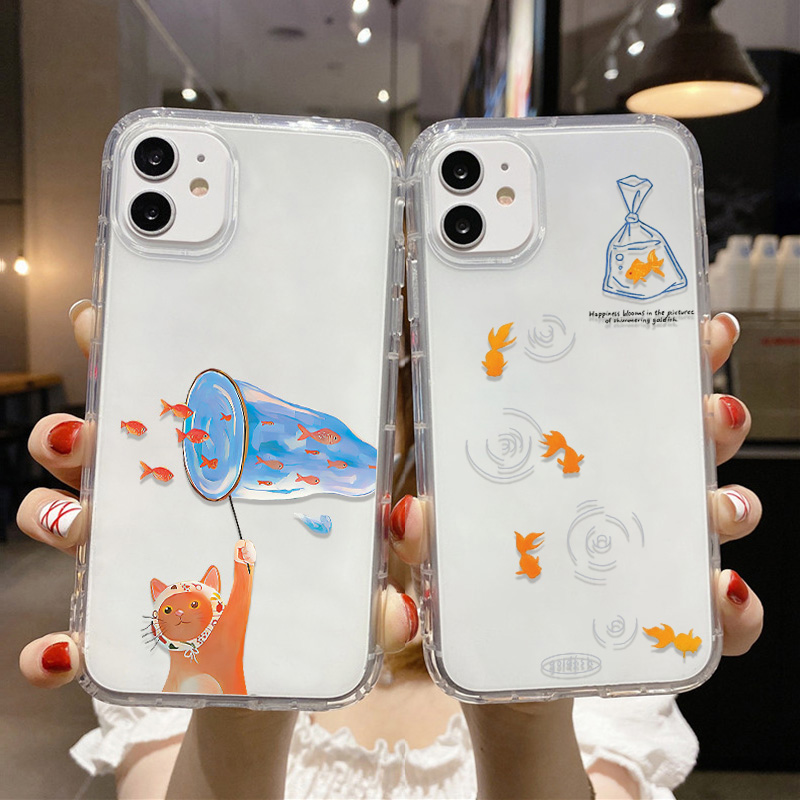 Lovely Fishes Clear Phone Case – Phone Accessories Iphone Bewertung und Preis