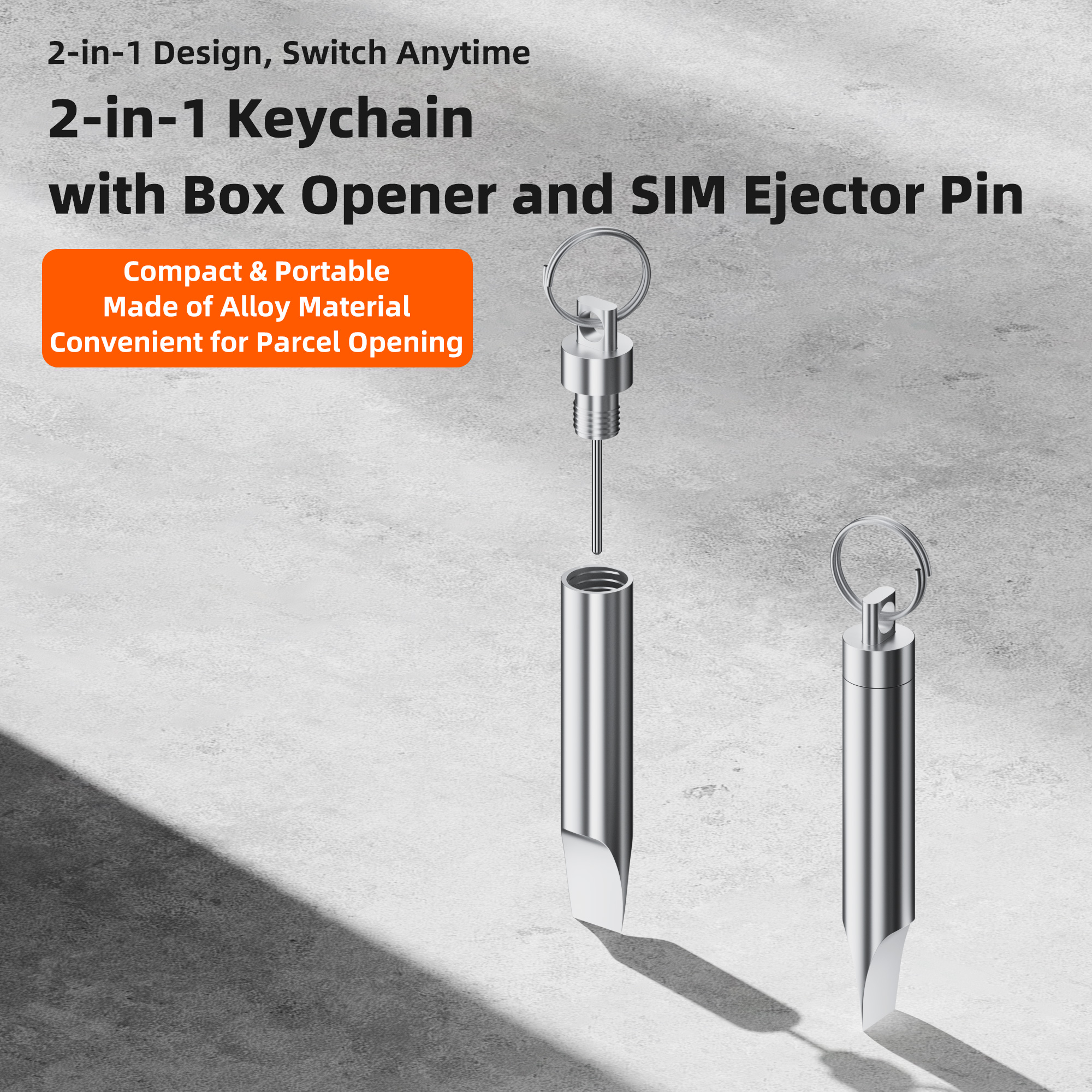 2-in-1 SIM Card Ejector Keycha – Sim Card Tool Bewertung und Preis