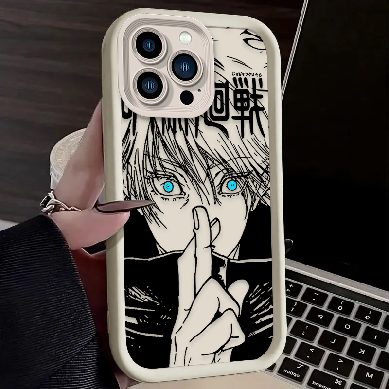 Jujutsu Kaisen Gojo Satoru Cas – Phone Accessories Iphone Bewertung und Preis