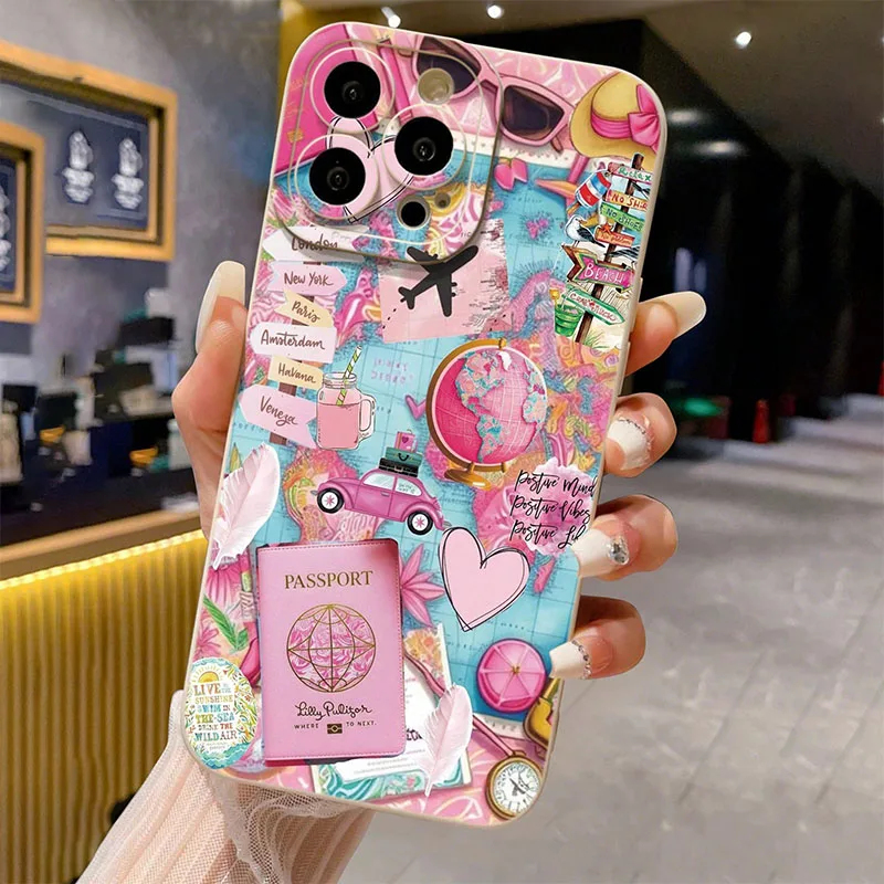 Travel Plane Printed Matte Ant – Phone Accessories For Travel Bewertung und Preis