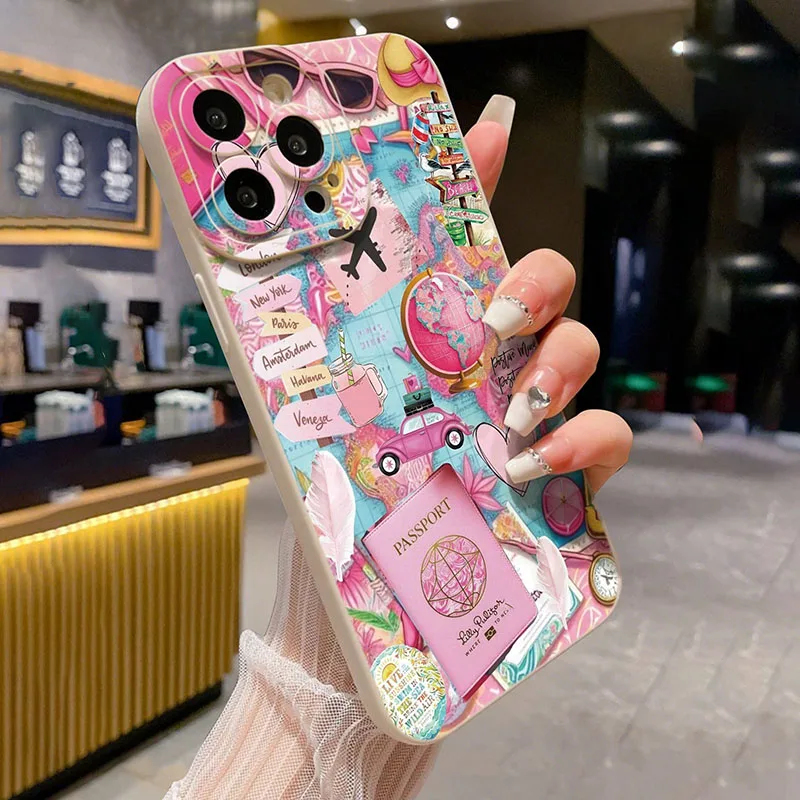 Travel Plane Printed Matte Ant – Phone Accessories For Travel Bewertung und Preis