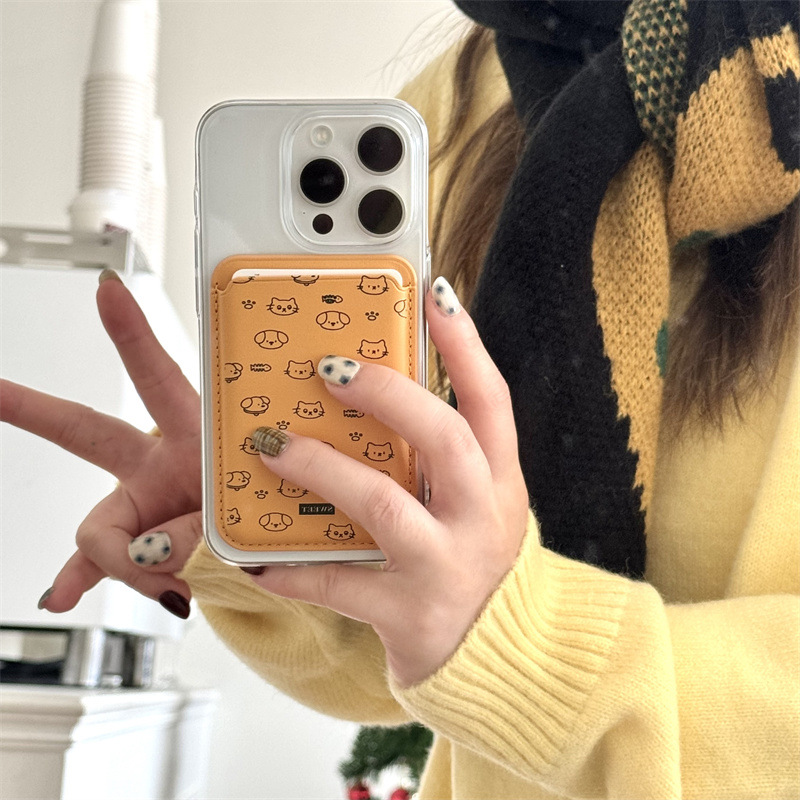 Cute Cartoon PU Leather Magnet – Phone Accessories For Girls Bewertung und Preis