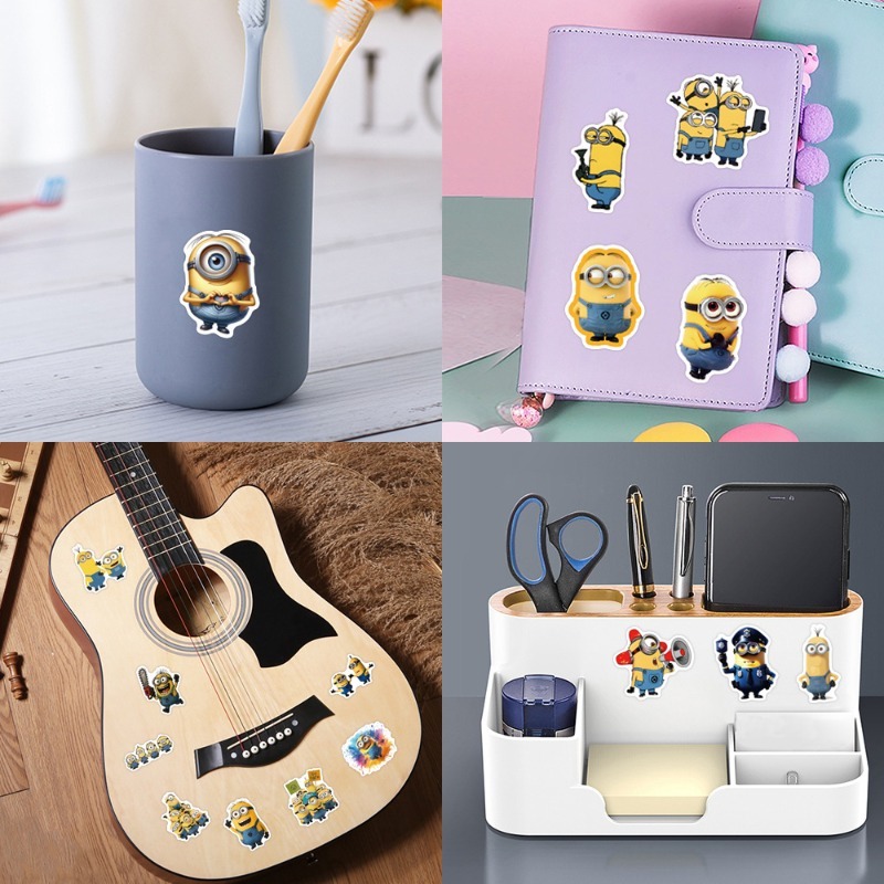 55pcs Minions Cartoon Graffiti – Phone Accessories Ideas Bewertung und Preis