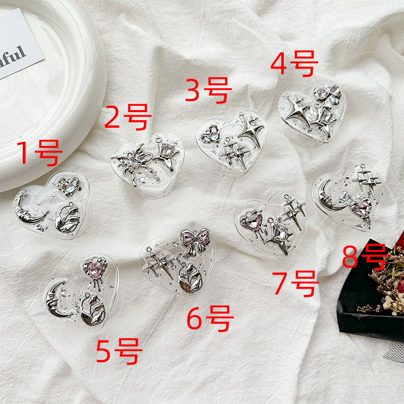 Clear Heart Phone Grip Holder  – Phone Accessories For Girls Bewertung und Preis