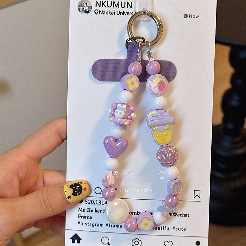 Dopamine Colorful Beaded Phone – Phone Accessories Ideas Bewertung und Preis