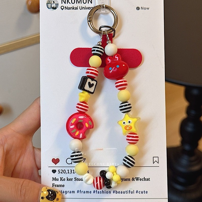 Dopamine Colorful Beaded Phone – Phone Accessories Ideas Bewertung und Preis