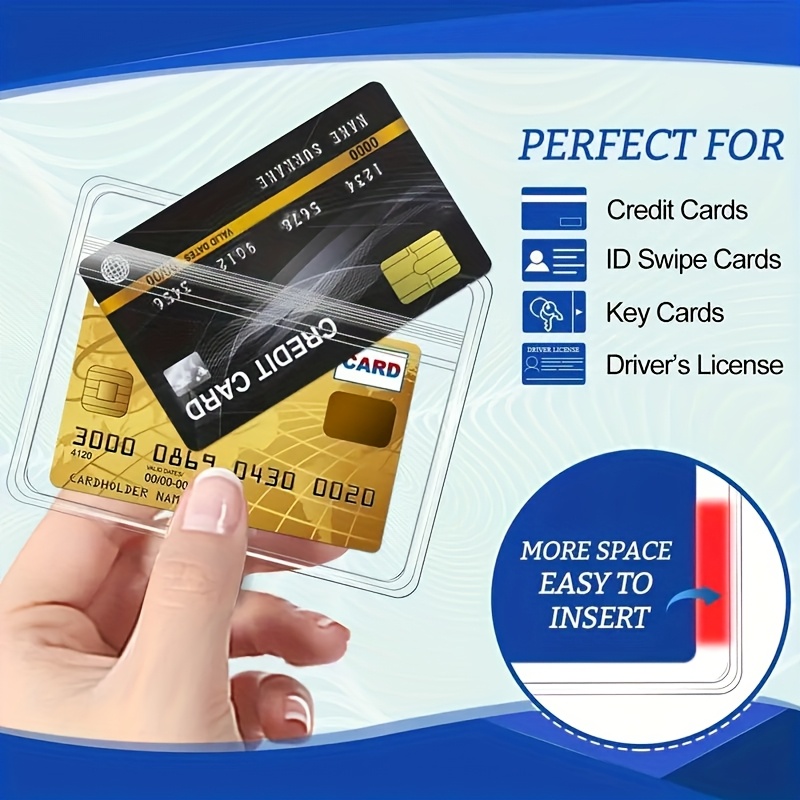 10 sets Transparent PVC ID Car – Phone Accessories For Travel Bewertung und Preis