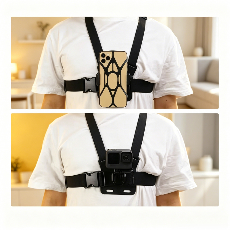 3-in-1 Chest Mount Set, Chest  – Phone Accessories Brands Bewertung und Preis