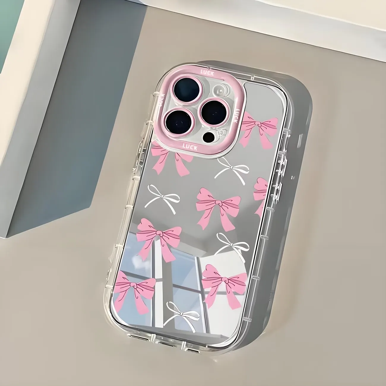 Simple Blue Pink Bow Girl Cute – Phone Accessories For Girls Bewertung und Preis
