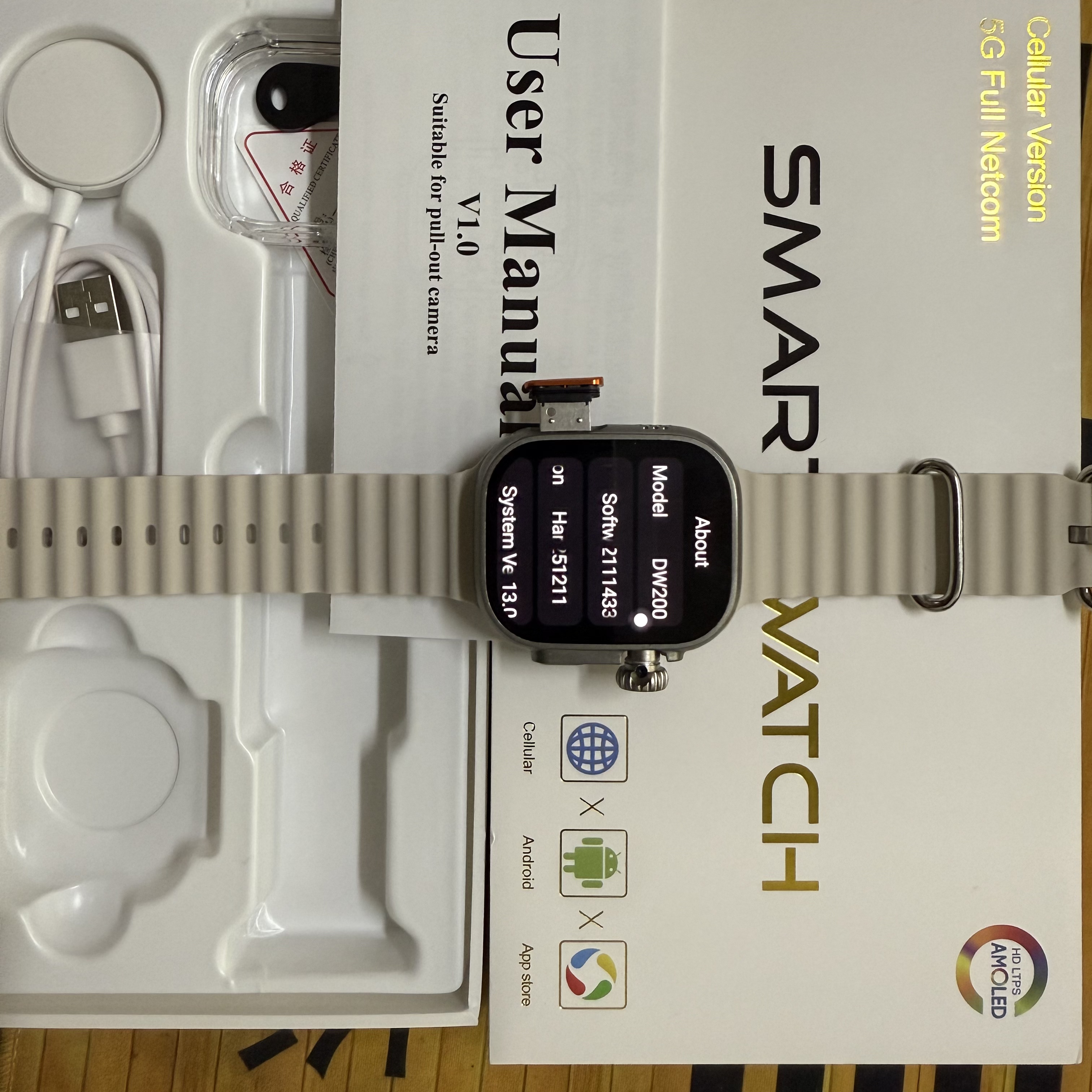 DW200 Smartwatch Men WIFI Touc – Sim Card Tool Bewertung und Preis