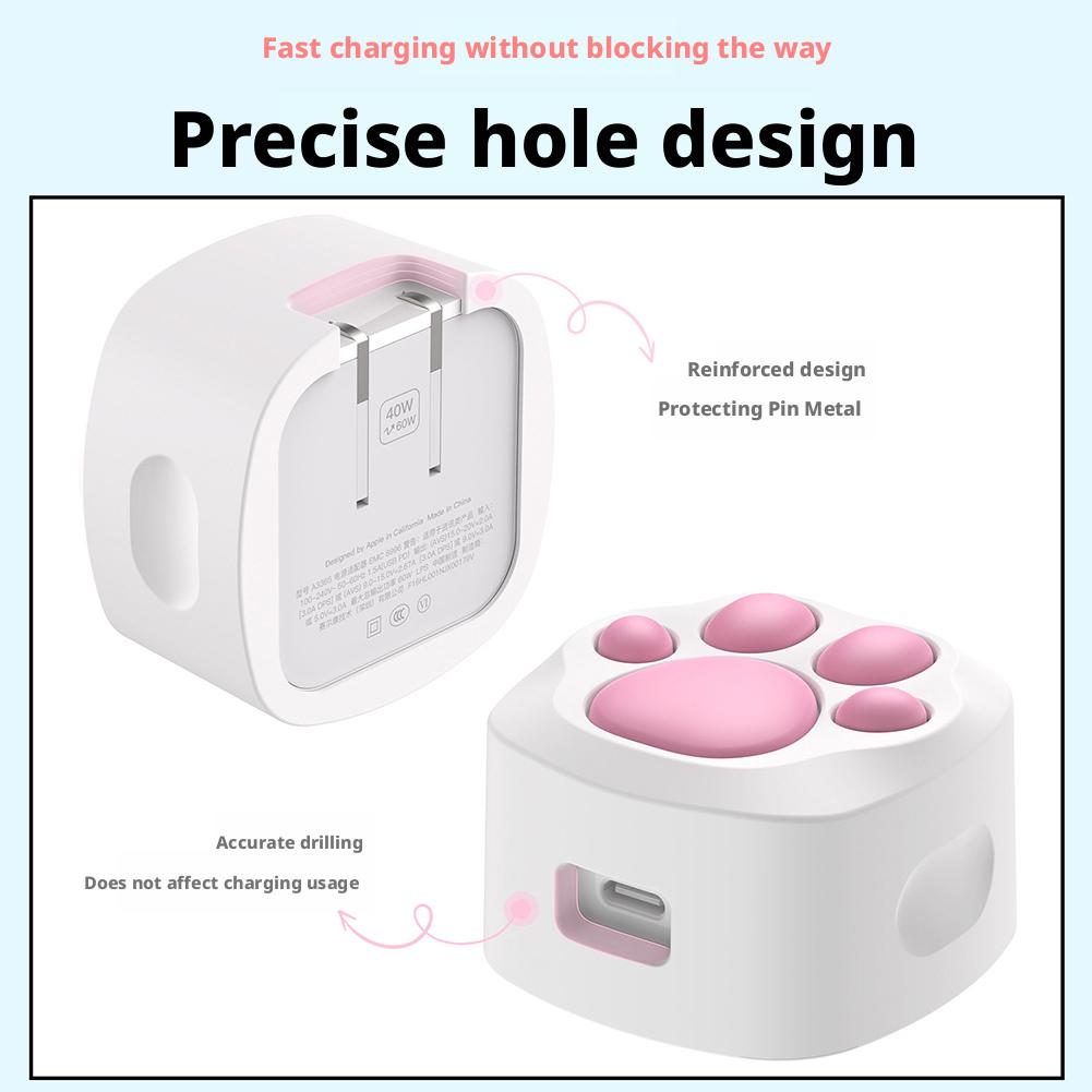 Cute Cat Paw Charging Case For – Phone Accessories Design Bewertung und Preis