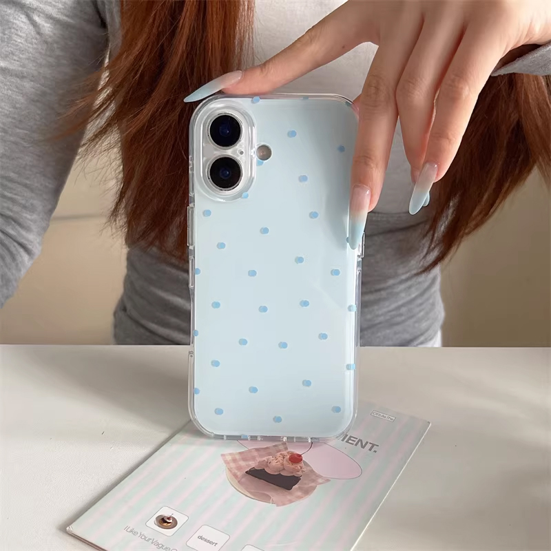 Korean Ins Girl Simple Blue Pi – Phone Accessories For Girls Bewertung und Preis