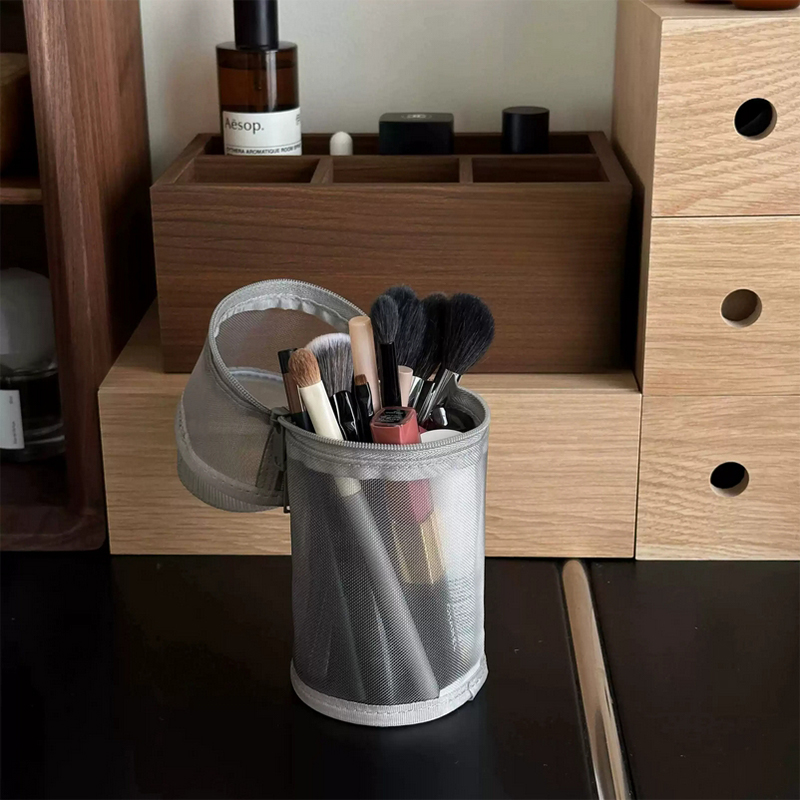 【Mesh Dual-use Makeup Brush St – Phone Accessories For Travel Bewertung und Preis