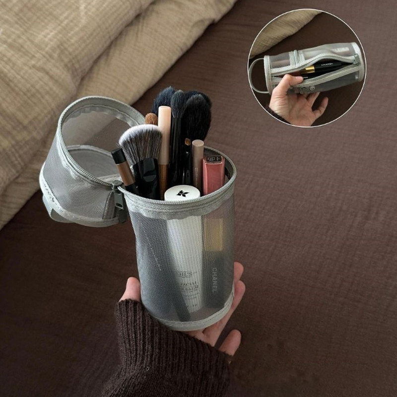 【Mesh Dual-use Makeup Brush St – Phone Accessories For Travel Bewertung und Preis