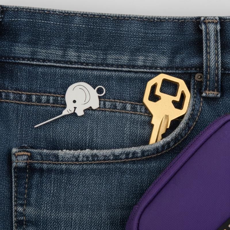 Cute Elephant Shaped Keychain  – Sim Card Tool Bewertung und Preis
