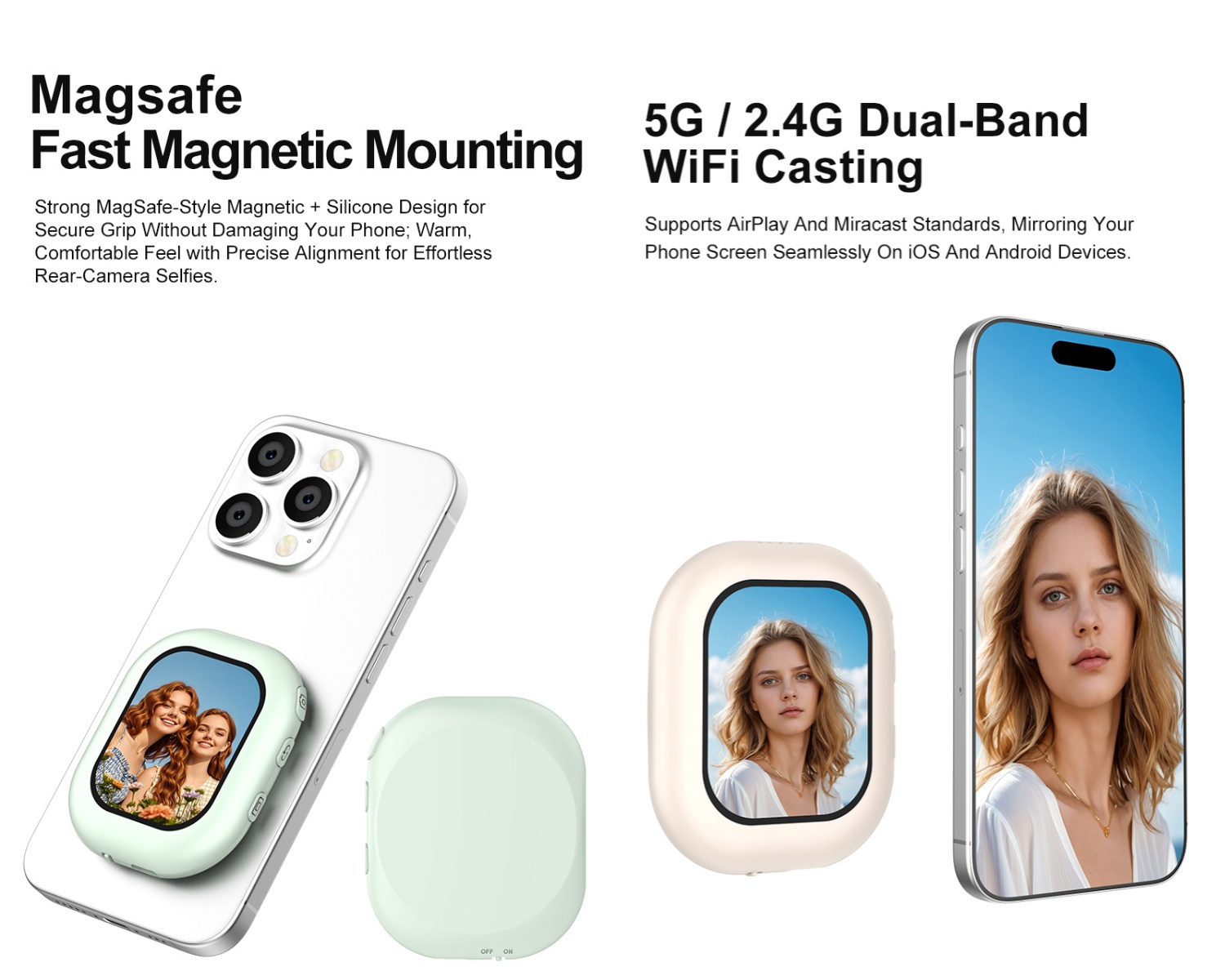 Wireless Mini Magnetic Selfie  – Phone Accessories And Gadgets Bewertung und Preis